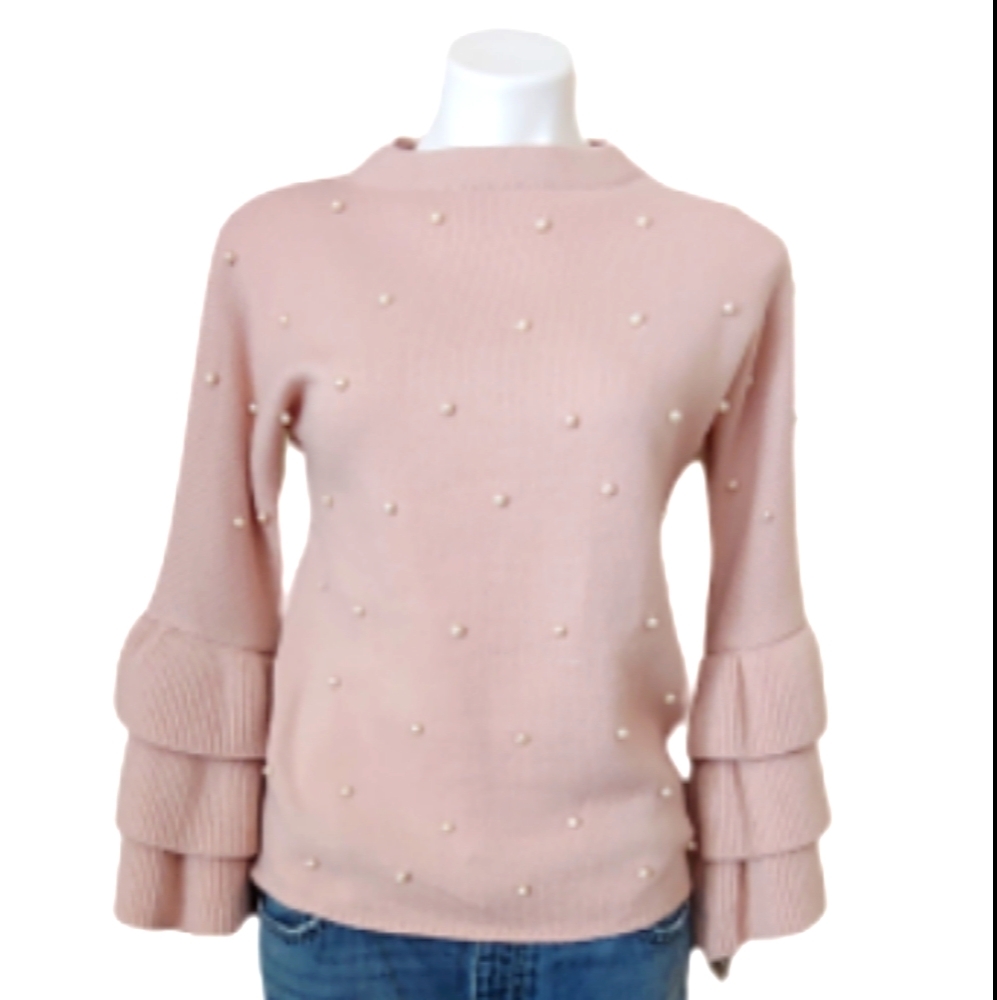 Pearl Studded Sweater